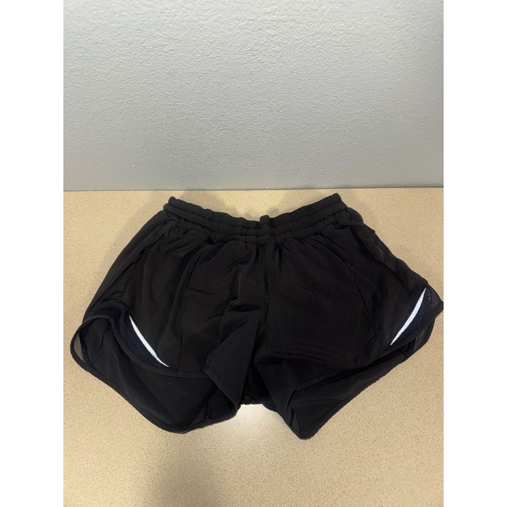 Lululemon Speed Up Shorts Black Running Training Mesh 2.5 Inch Inseam